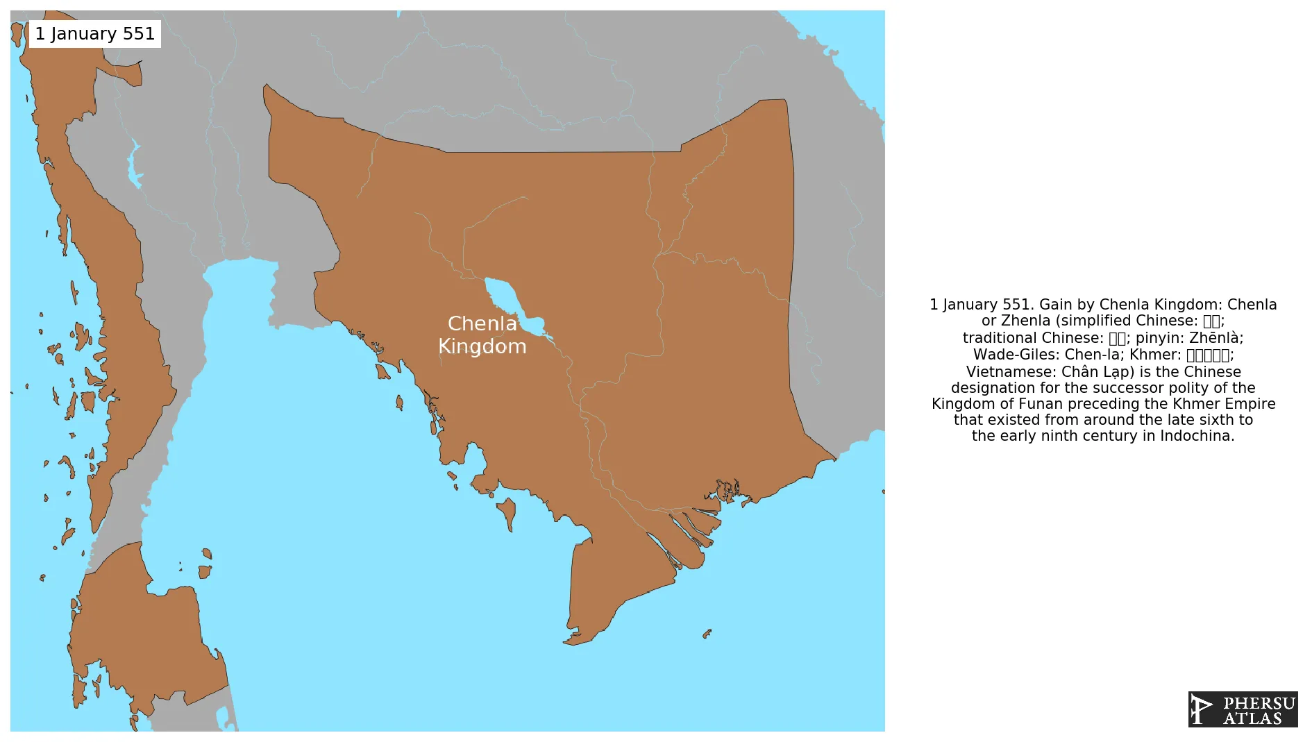 Chenla Kingdom: video summary