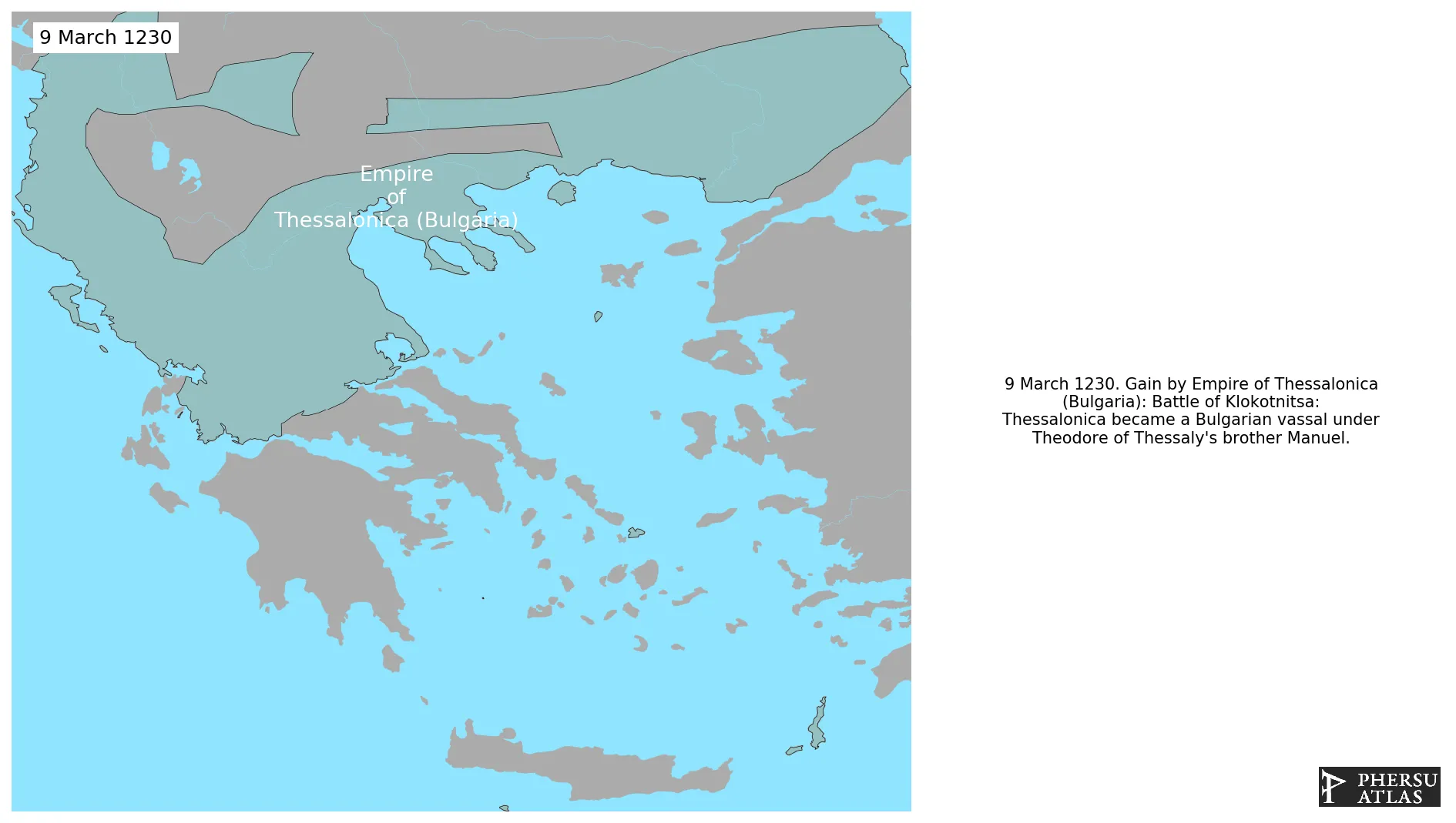 Empire of Thessalonica (Bulgaria): video summary