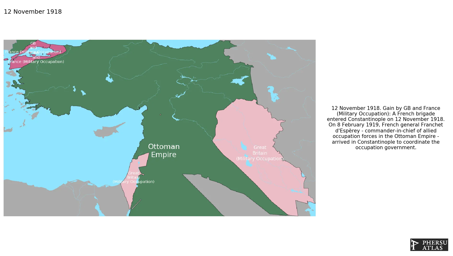 GB and France (Military Occupation): video summary