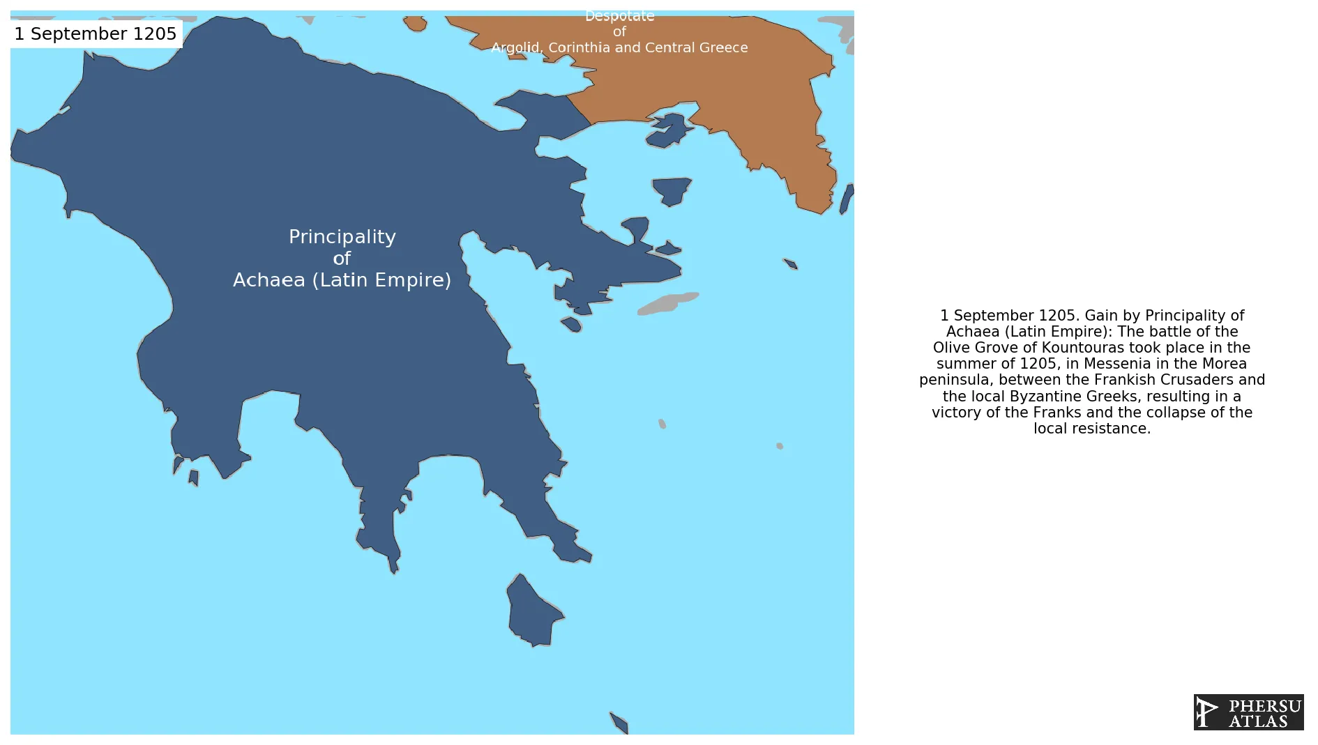 Principality of Achaea (Latin Empire): video summary