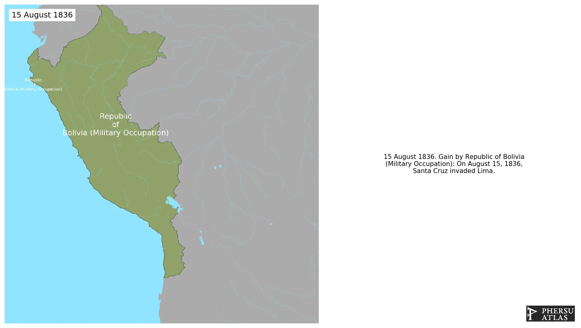 Republic of Bolivia (Military Occupation): video summary