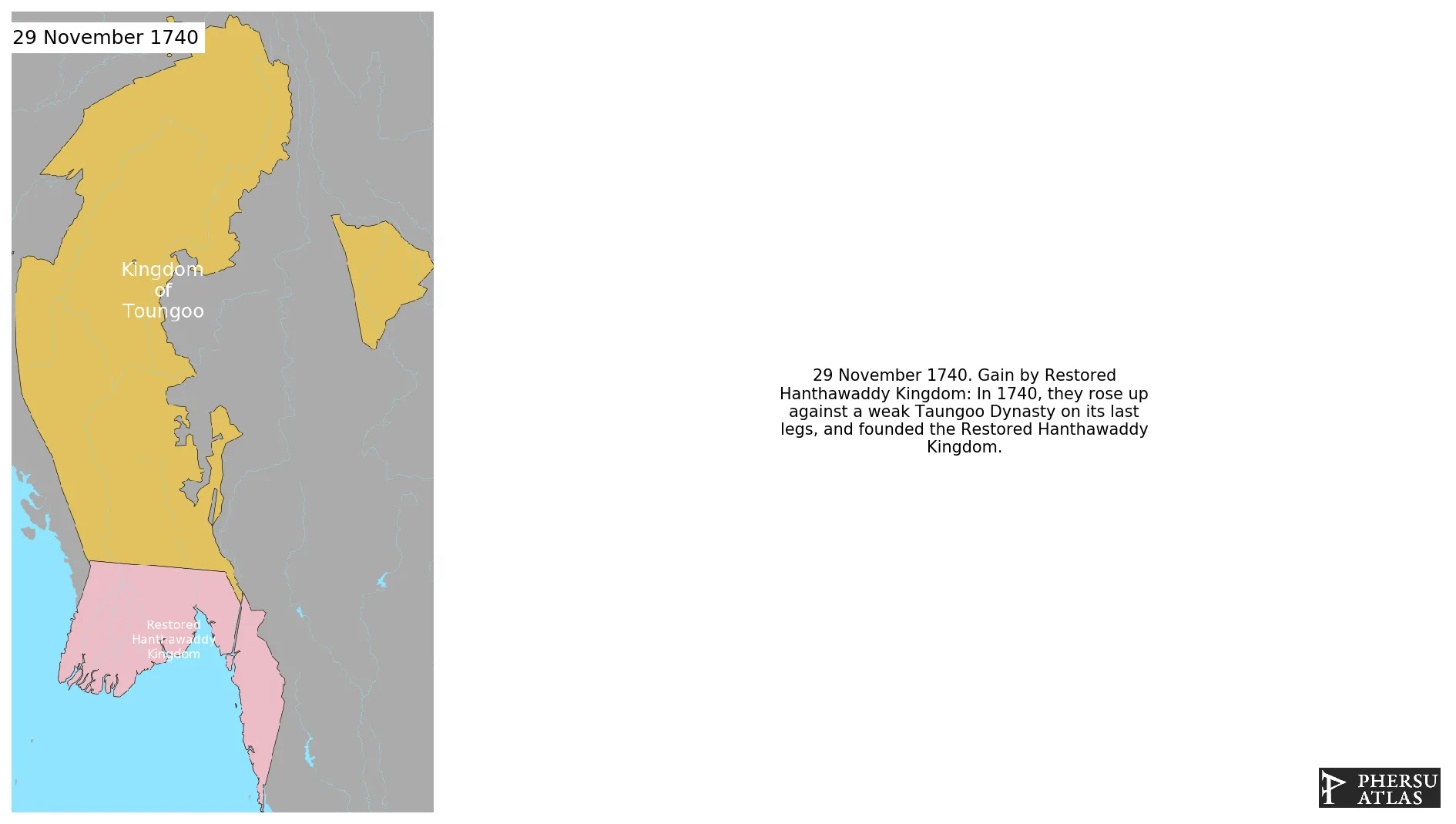 Restored Hanthawaddy Kingdom: video summary