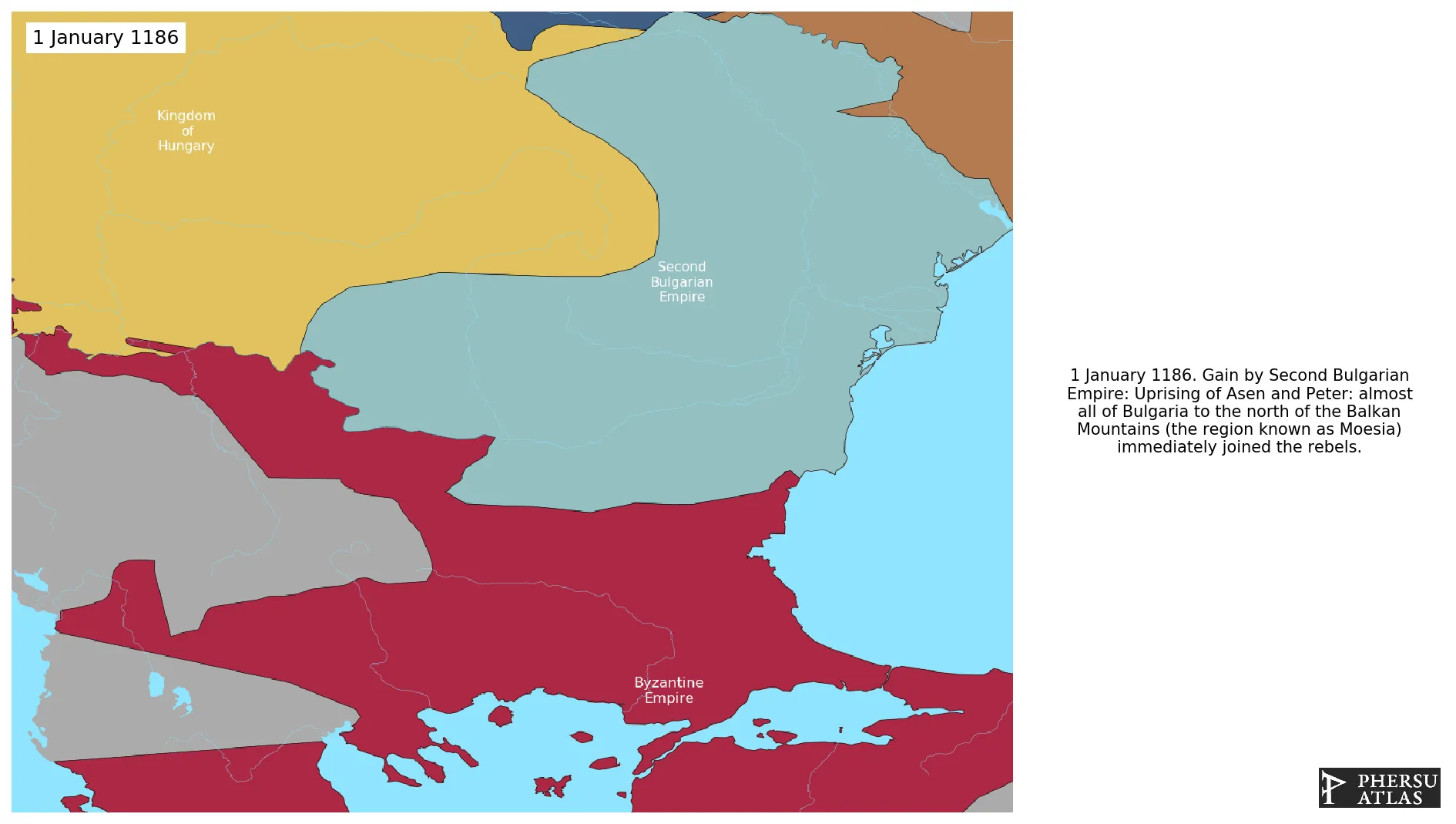 Second Bulgarian Empire: video summary