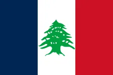 Flag of Lebanese Republic (France)