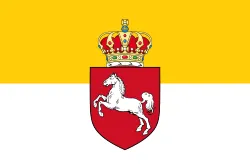 Flag of Kingdom of Hanover (England)