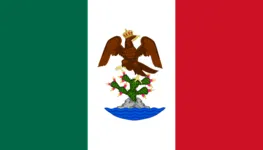 Flag of First Mexican Empire