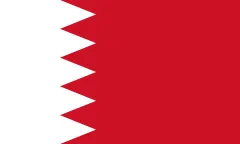 Flag of Kingdom of Bahrain