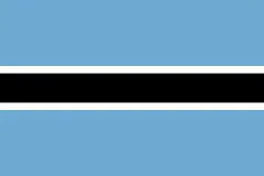 Flag of Republic of Botswana