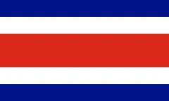 Most recent flag or coat of arms of costa rica