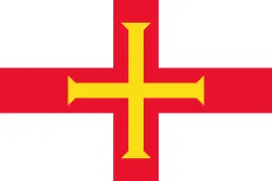 Flag of Bailiwick of Guernsey (England)