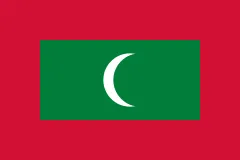 Flag of Republic of Maldive Islands