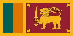 Flag of Free, Sovereign and Independent Republic of Sri Lanka