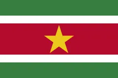 Flag of Republic of Suriname