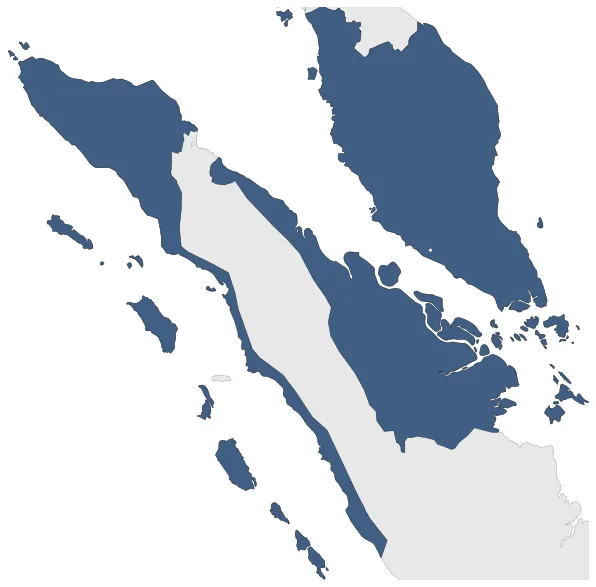 Aceh Sultanate: Maximal extension of the polity