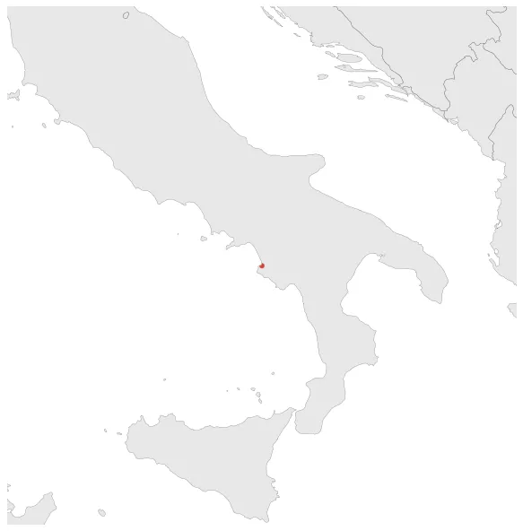 Agropoli Emirate: Maximal extension of the polity