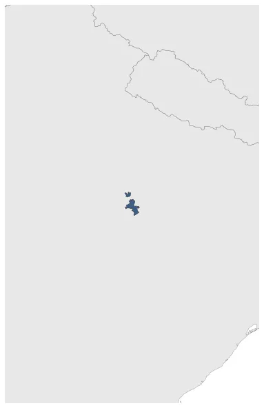 Ajaigarh State (Princely State): Maximal extension of the polity