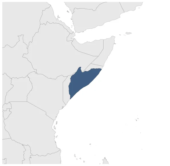 Ajuran Sultanate: Maximal extension of the polity