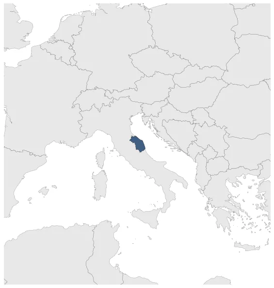 Anconine Republic: Maximal extension of the polity