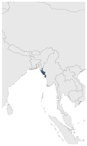 Arakan Army: Maximal extension of the polity