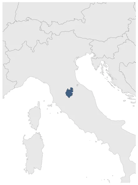 Arezzo Commune: Maximal extension of the polity