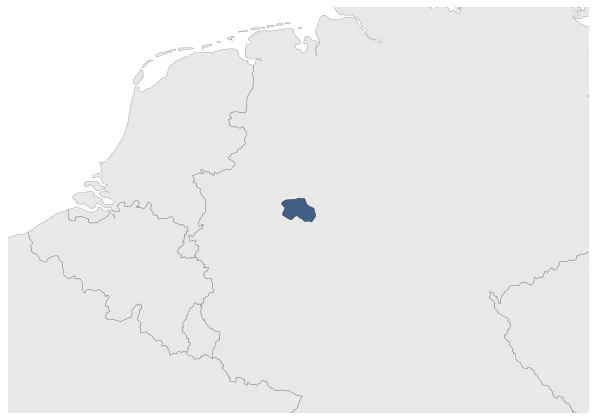 Arnsberg County: Maximal extension of the polity