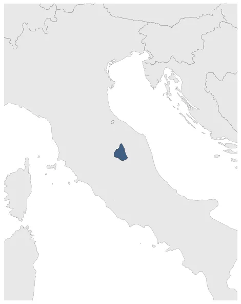 Assisi Commune: Maximal extension of the polity