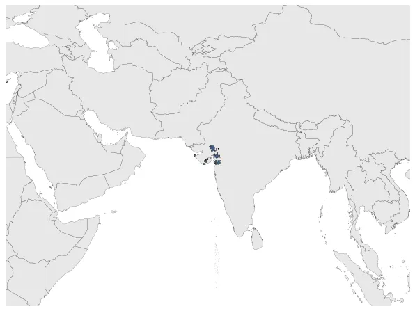 Baroda State (Princely State): Maximal extension of the polity