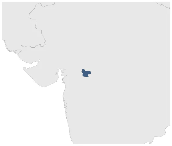 Barwani State (Princely State): Maximal extension of the polity