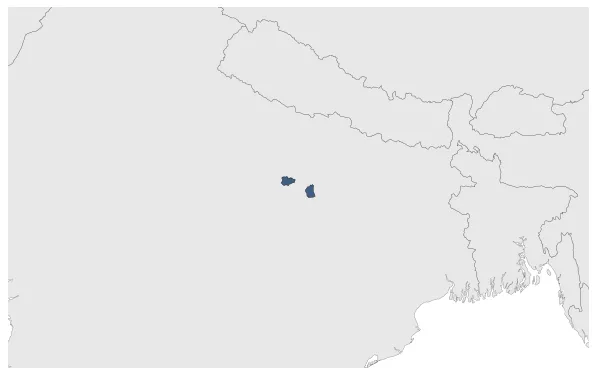 Benares Kingdom (Princely State): Maximal extension of the polity