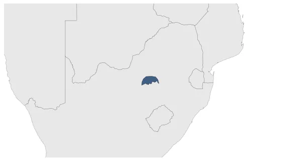 Boer Voortrekker Settlement of Potchefstroom: Maximal extension of the polity