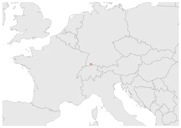 Bonndorf County: Maximal extension of the polity