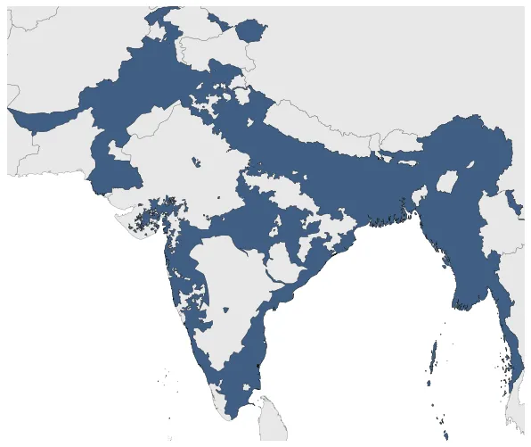 British India: Maximal extension of the polity