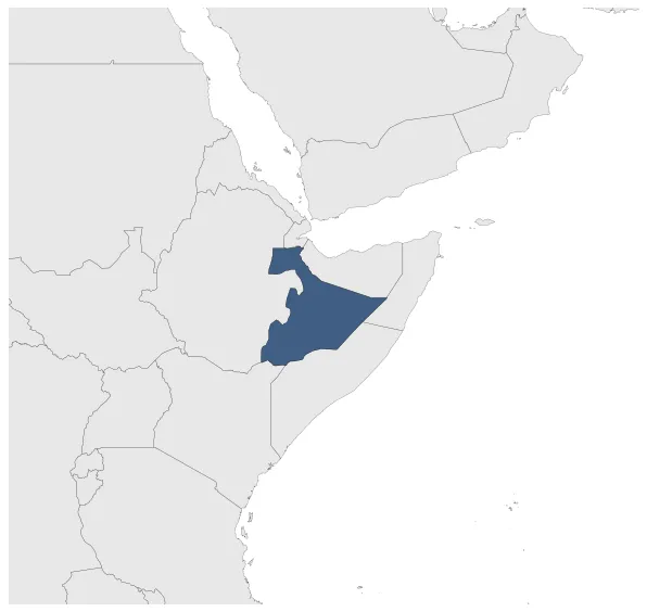 British Military Administration in Ogaden and Haud: Maximal extension of the polity