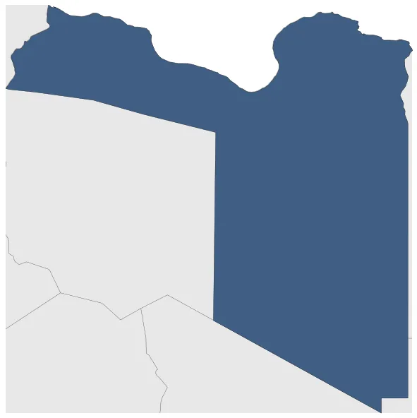 British Military Administration of Libya: Maximal extension of the polity