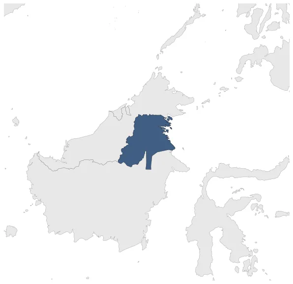 Bulungan Sultanate (Netherlands): Maximal extension of the polity