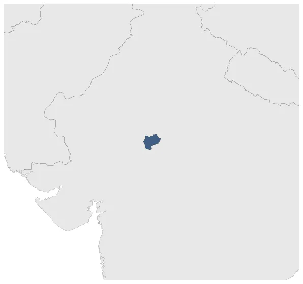 Bundi State (Princely State): Maximal extension of the polity