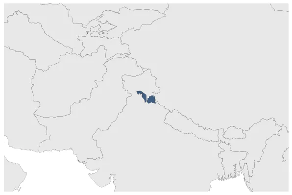 Bushahr State: Maximal extension of the polity