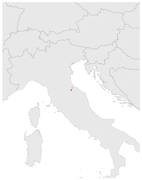 Carpegna County: Maximal extension of the polity