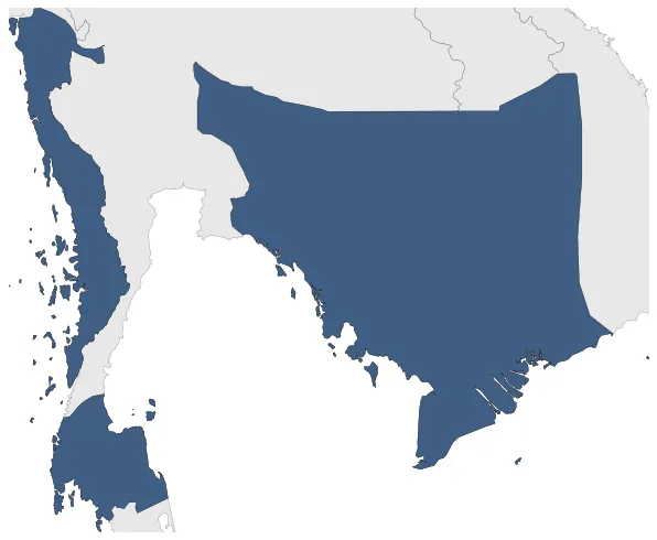 Chenla Kingdom: Maximal extension of the polity