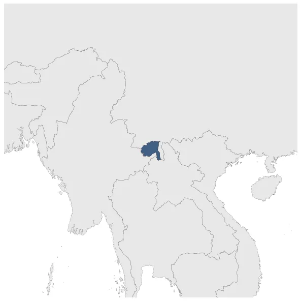 Chiang Hung State (Burma): Maximal extension of the polity