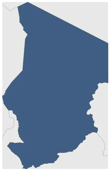 Colony of Chad (France): Maximal extension of the polity