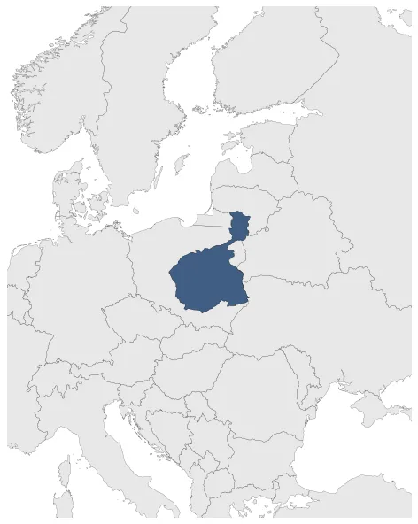 Congress Poland: Maximal extension of the polity