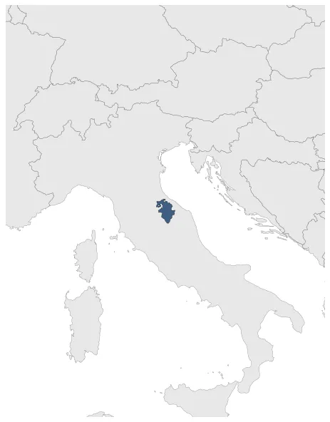 County of Urbino: Maximal extension of the polity