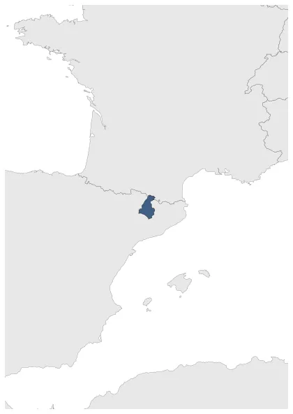 County of Urgell: Maximal extension of the polity