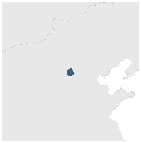 Dai (Northern Hebei): Maximal extension of the polity