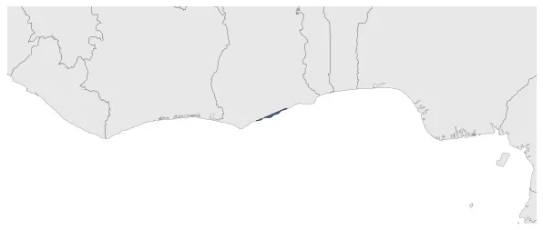 Danish Gold Coast: Maximal extension of the polity