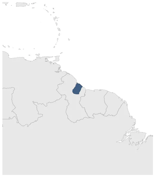 Demerara (Great Britain): Maximal extension of the polity