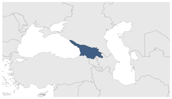 Democratic Republic of Georgia: Maximal extension of the polity