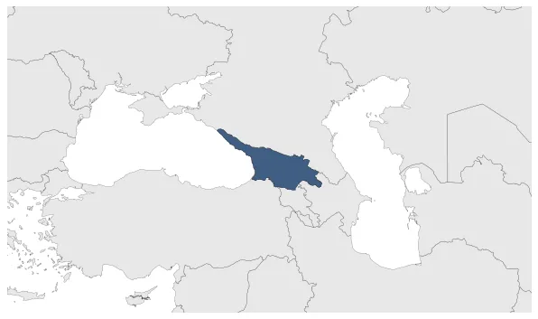 Democratic Republic of Georgia (Germany): Maximal extension of the polity