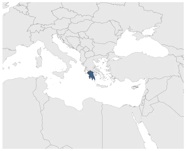 Despotate of Morea: Maximal extension of the polity